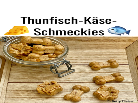 Hundekekse mit Thunfisch und Kekse Rezept 